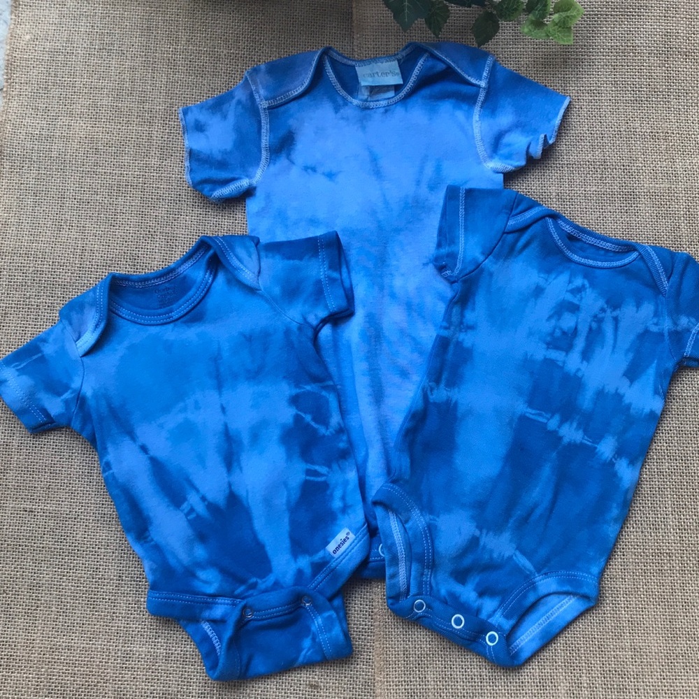 Tie dyed onsie